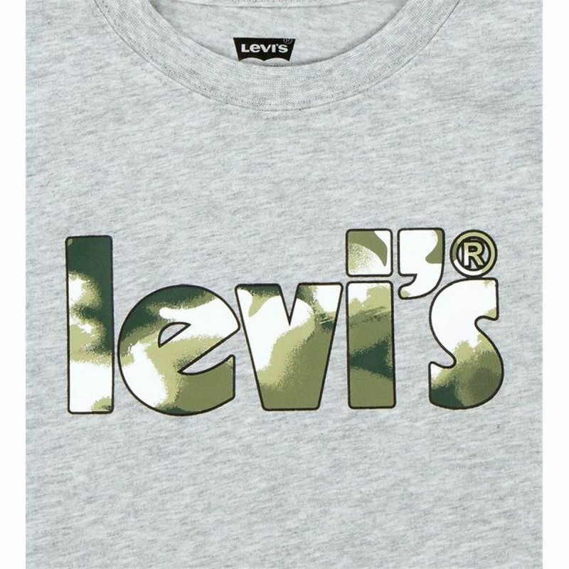 Image secondaire de Chemisette Levi's Camo Poster Logo Gray Gris