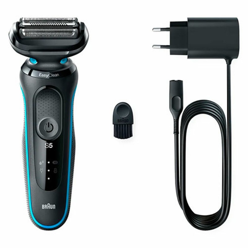 Braun Series 5 51-M1000s Rasoir à grille Noir, Bleu