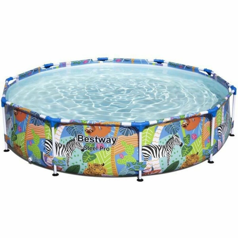 Bestway 56985 piscine hors sol Rond 4062 L Multicolore