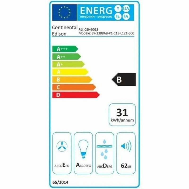 Image secondaire de Cloche Continental Edison CEH60GS