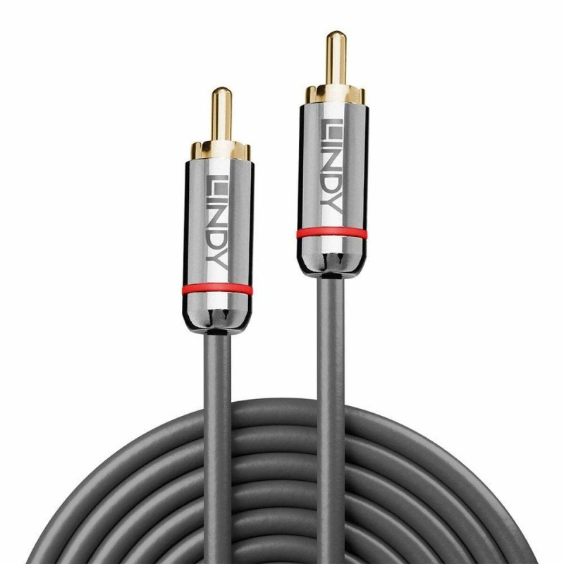 Image secondaire de Lindy 35339 câble audio 1 m RCA Anthracite