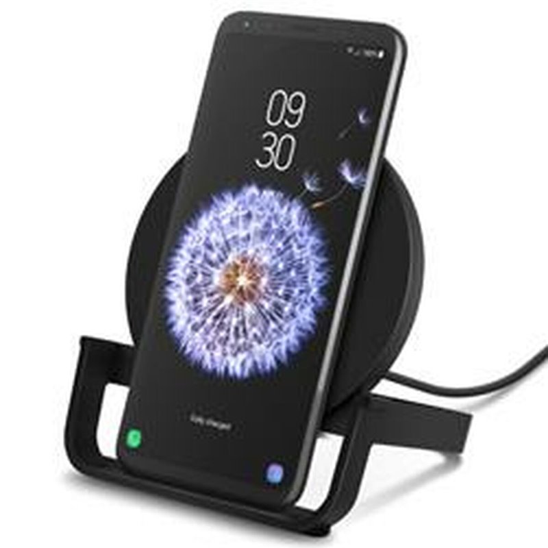 Belkin WIB001VFBK chargeur d'appareils mobiles Smartphone Noir USB Recharge sans fil Charge rapide Intérieure