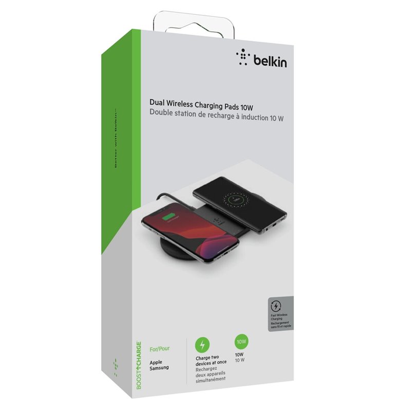 Image secondaire de Belkin Boost Charge Universel Noir Secteur Recharge sans fil Charge rapide Intérieure