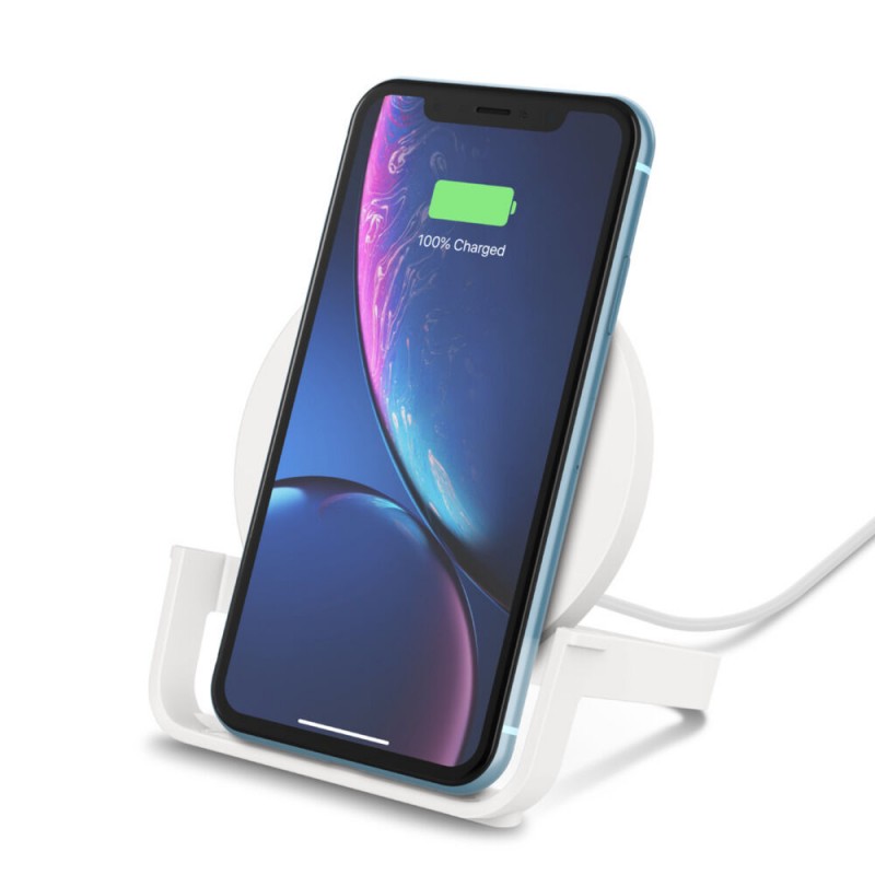 Belkin Boostcharge Smartphone Blanc Secteur Recharge sans fil Charge rapide Intérieure