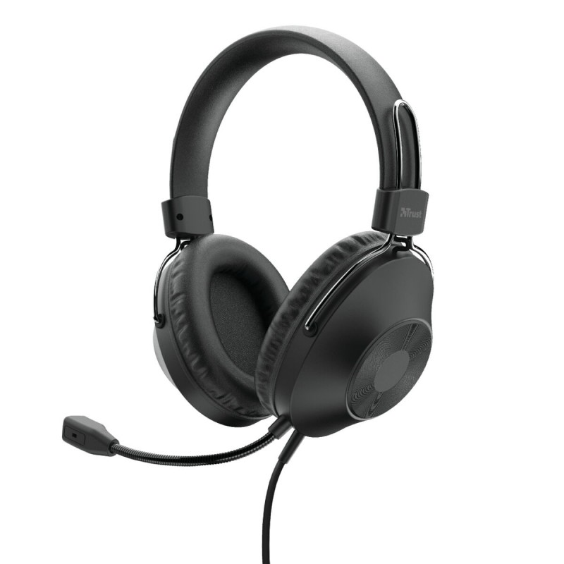 Trust Ozo Casque Avec fil Arceau Appels/Musique USB Type-A Noir