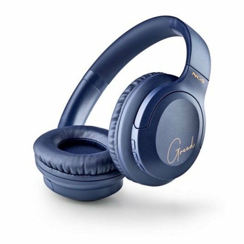 Image secondaire de NGS ARTICA GREED Écouteurs Avec fil &sans fil Arceau Appels/Musique USB Type-C Bluetooth Bleu