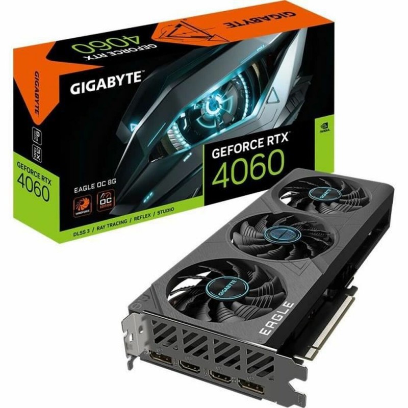 Gigabyte EAGLE GeForce RTX 4060 OC 8G Nvidia 8 Go GDDR6