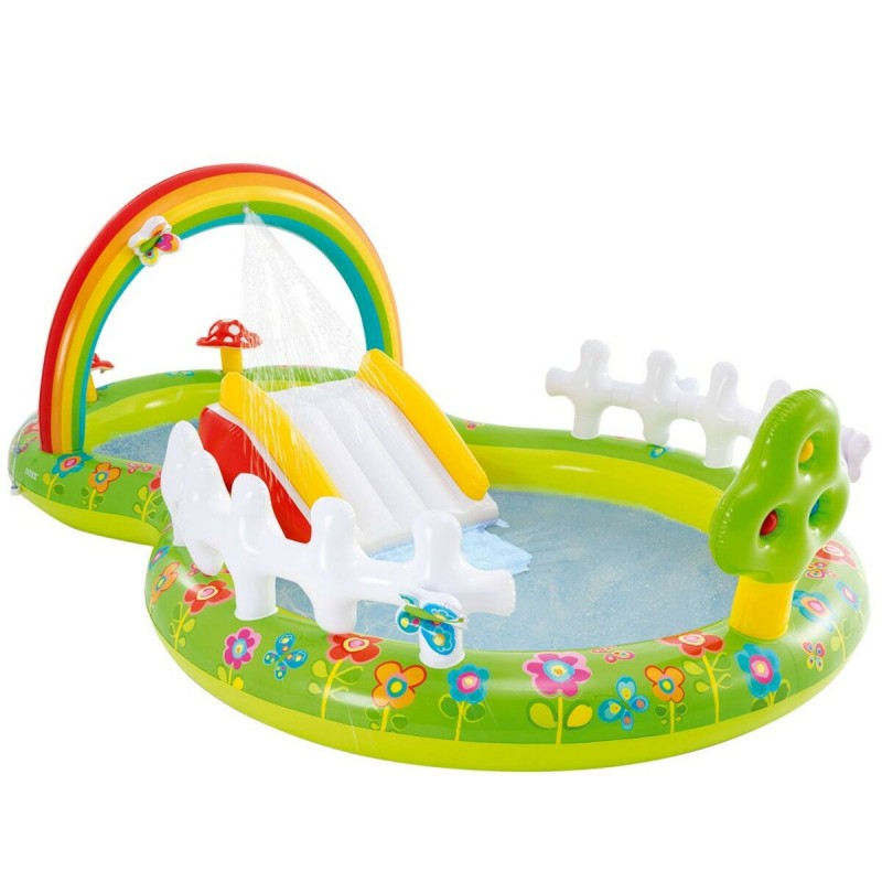 Pataugeoire gonflable pour enfants Intex 57154NP Jardin 