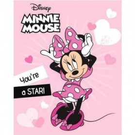 Disney couverture polaire Minnie Mouse filles 100 x 140 cm rose