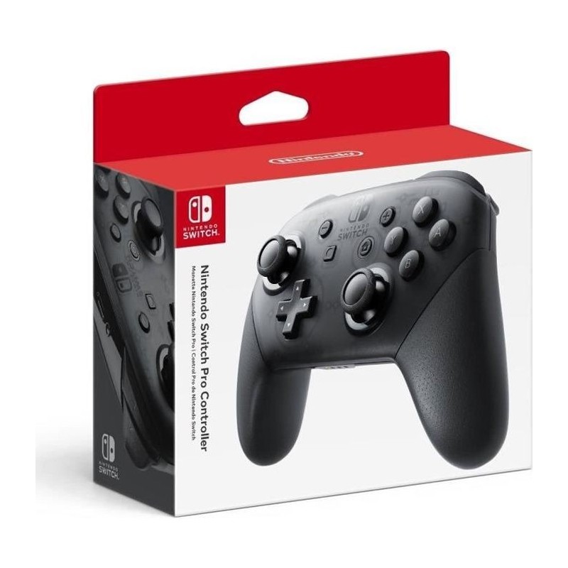 Nintendo Switch Pro Controller Noir Bluetooth Manette de jeu Analogique/Numérique Nintendo Switch, PC