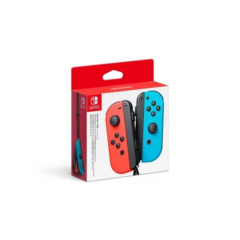 Image secondaire de Nintendo Joy-Con Bleu, Rouge Bluetooth Manette de jeu Analogique/Numérique Nintendo Switch