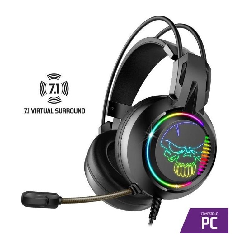 Casque & Microphone Spirit of Gamer Elite H10 Noir