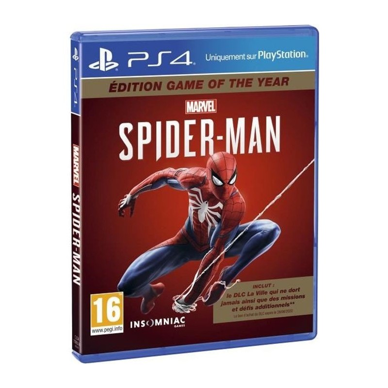 Sony Interactive Entertainment Marvel's Spider-Man - Game Of The Year PlayStation 4