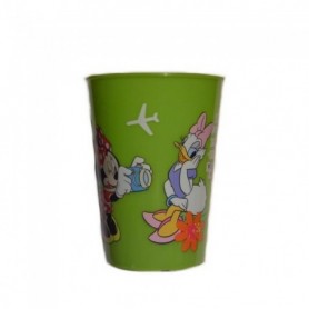 Gobelet Minnie Disney verre plastique enfant vert