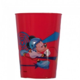 Gobelet Mickey Mouse Disney verre plastique enfant rouge