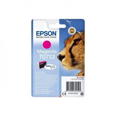 EPSON Cartouche T0713 - Guépard - Magenta 22,99 €