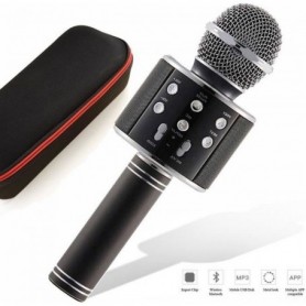 SHENGMI Microphone Q7 Bluetooth Micros Sans Fil Portable Haut-parleur