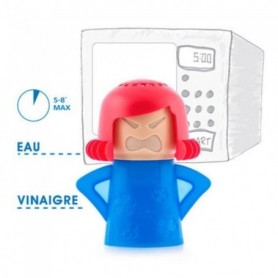 Angry Mama Microwave Cleaner -Base bleu