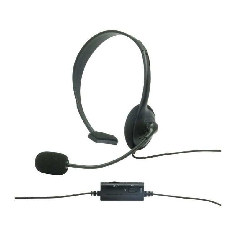 Image secondaire de Konix 61881177082 écouteur/casque Avec fil Arceau Jouer Noir