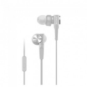 Sony MDR-XB55AP Extra Bass In-ear Headphone blanc écouteur