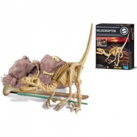 4M Kidzlabs - Kit de fouille Velociraptor