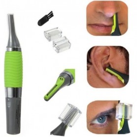 Tondeuse électrique dé précision poils, nez,oreille, barbe - LED - Sans