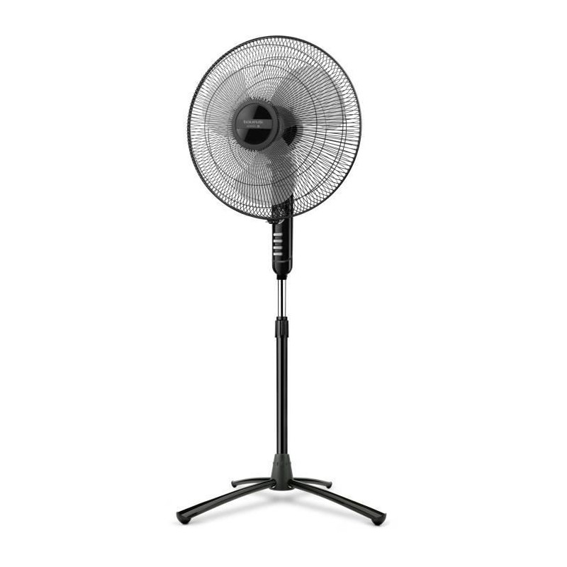 Ventilateur sur Pied Taurus BERGEN 16C 45W (Ø 40 cm) Noir Noir/Gris Negro