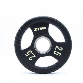 Disque ZIVA XP - 2,5 Kg - Poignées ergonomiques caoutchouc - Coloris Noir