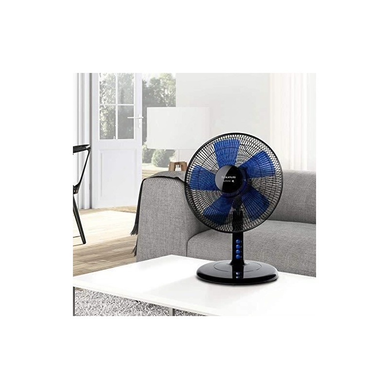 Image secondaire de Ventilateur de Bureau Taurus Boreal 12 Elegance Noir/Bleu 45 W