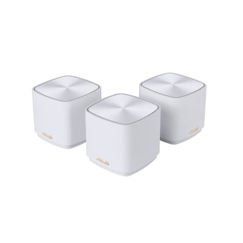 Asus ZenWiFi XD4 Plus AX1800 3 Pack White Bi-bande (2,4 GHz / 5 GHz) Wi-Fi 6 (802.11ax) Blanc 2 Interne