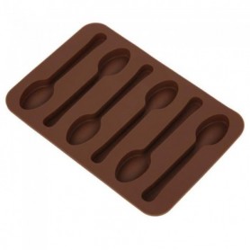 ZJCHAO Plaque de cuisson Gâteau chocolat moule antiadhésif cuillère forme