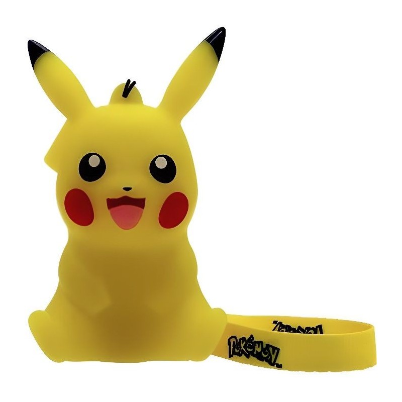 Teknofun Lampe figurine lumineuse Pikachu avec dragonne - 9 cm