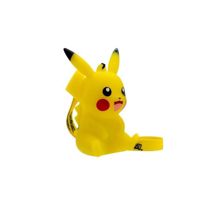 Image secondaire de Teknofun Lampe figurine lumineuse Pikachu avec dragonne - 9 cm