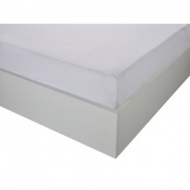 Alèse protège matelas imperméable en coton blanc 90x190 cm HYGIENA