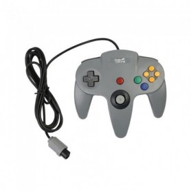 2X Controller Manette N64 filaire pour Nintendo 64 - Gris