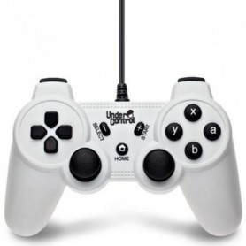 Manette expert filaire Blanche compatible Wii/WiiU