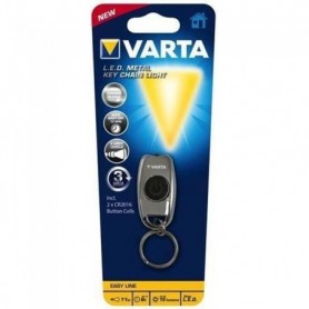 Varta L.E.D. METAL KEY CHAIN LIGHT, Lampe porte-clés, Chrome, LED, 15