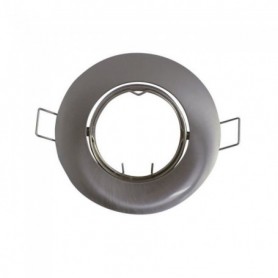 Support spot  rond orientable 92mm (2 couleurs)