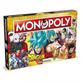Winning Moves- Monopoly Dragon Ball Super-Jeu de société-Version française