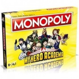 WINNING MOVES - Monopoly ME Hero Academia - Jeu de societe - Jeu de Plateau