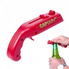 Décapsuleur de bière Creative Cap Tool Catapult Kitchen Bar Tool (Rouge)