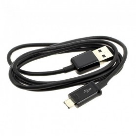 Cable usb - micro usb 1m noir pour Mobile Haier, Mobile Samsung, Mobile