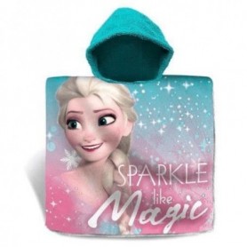 Poncho de Serviette en Coton Disney Frozen 100% Coton