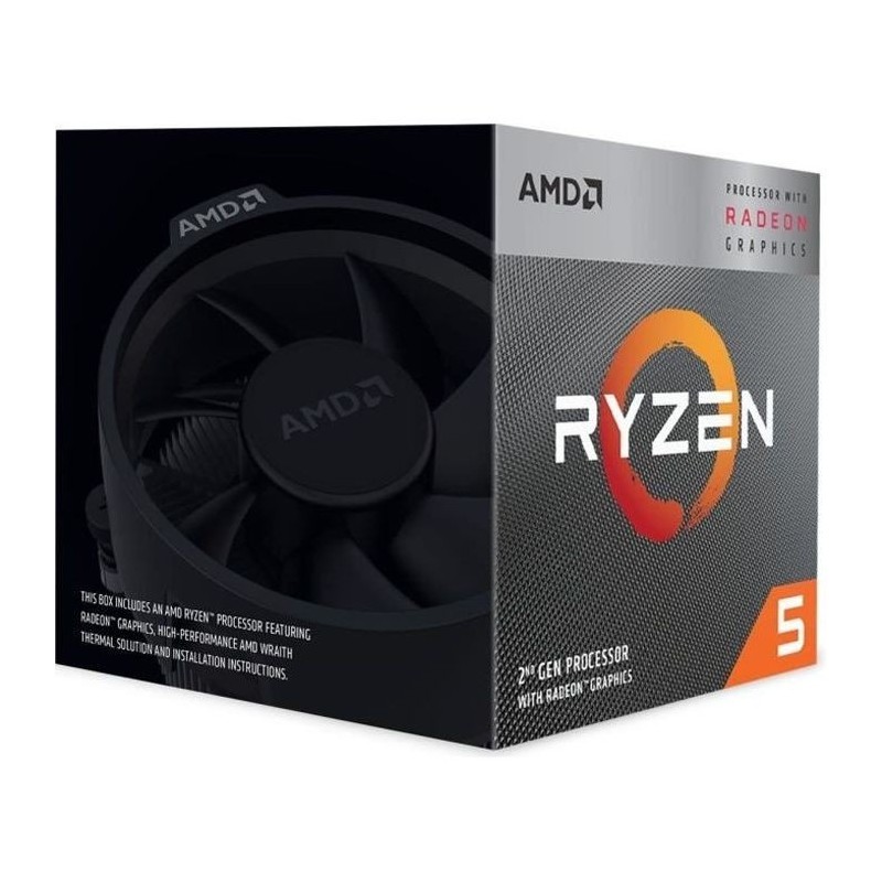 Processeur AMD Ryzen 5 3400G AMD AM4