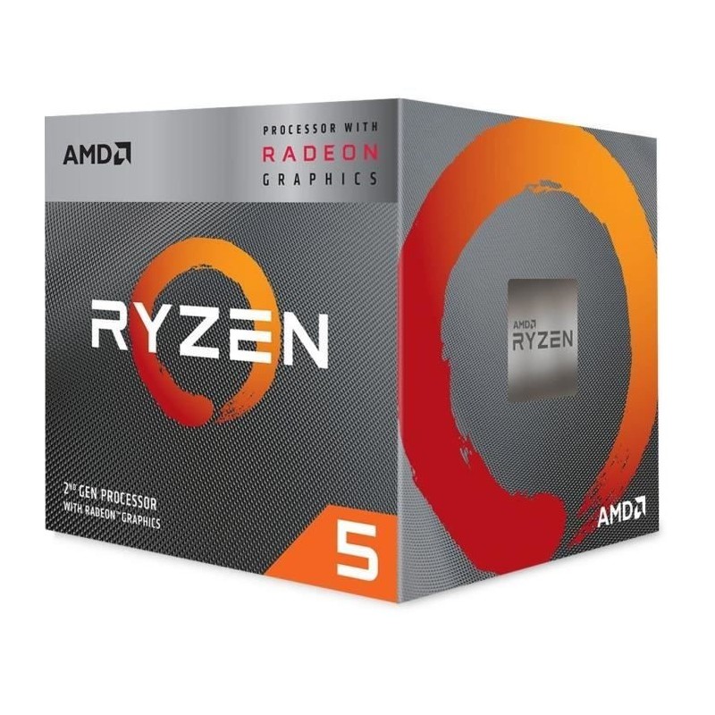 Image secondaire de Processeur AMD Ryzen 5 3400G AMD AM4