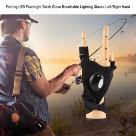 HI04752-pêche led lampe de poche torche gant respirant éclairage gants