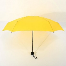 SHOP-STORY - Mini-Parapluie pliable - Jaune