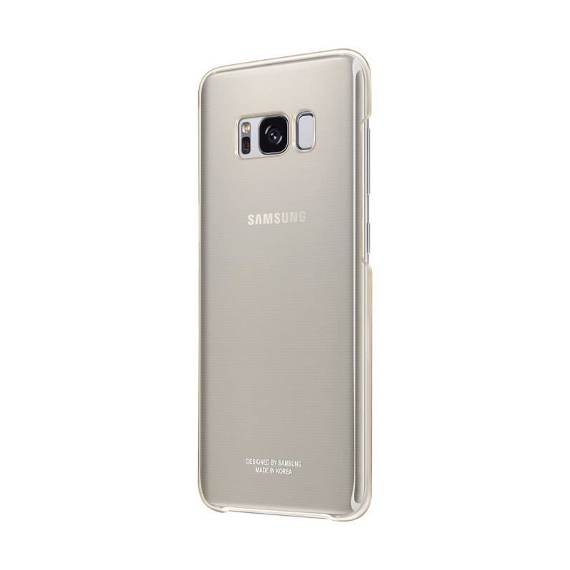 Samsung Coque transparente ultra fine S8+ Bleu