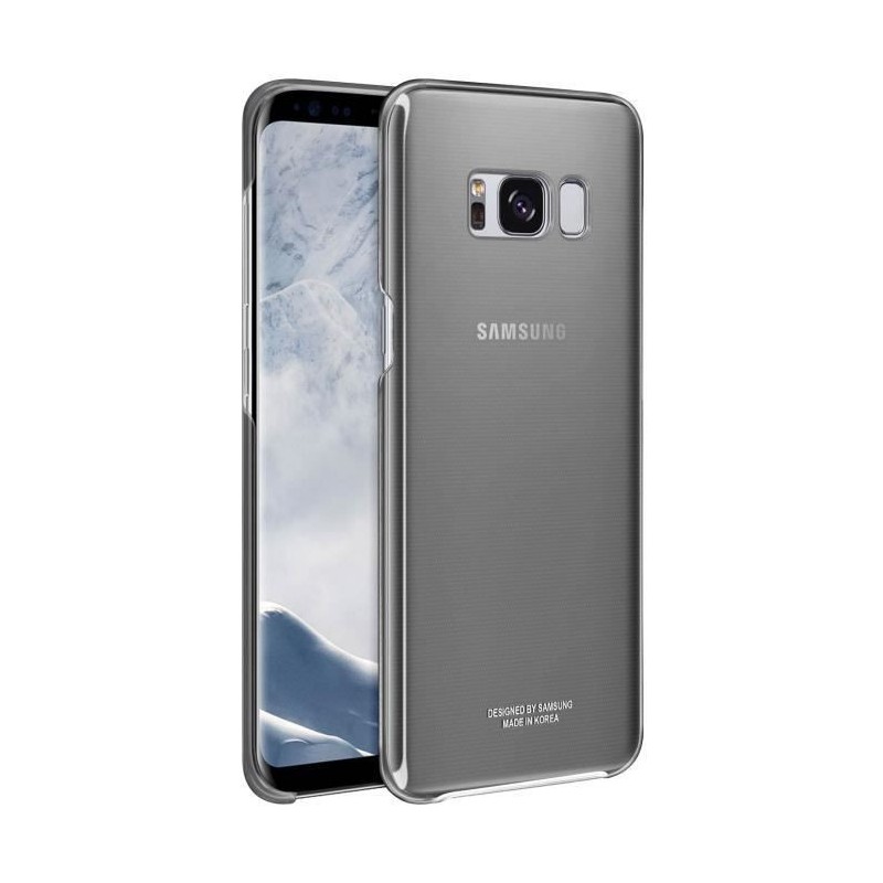 Samsung Coque transparente ultra fine S8+ Noir