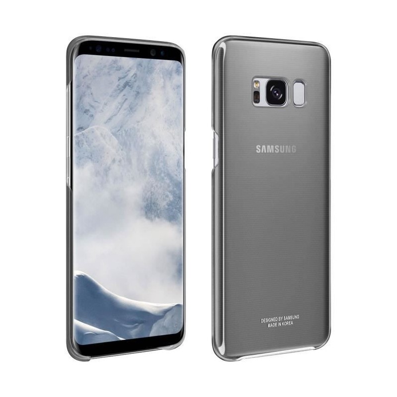 Image secondaire de Samsung Coque transparente ultra fine S8+ Noir